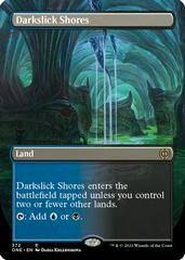 Darkslick Shores [Borderless] #372 Magic Phyrexia: All Will Be One Prices