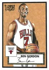 Ben Gordon #39 Basketball Cards 2005 Topps 1952 Style Prices