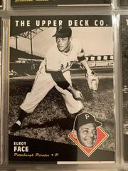 Elroy Face #59 Baseball Cards 1994 Upper Deck All Time Heroes Prices