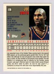 Back | Joe Smith Basketball Cards 1997 Topps