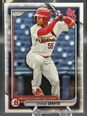 Chase Davis #BP-150 Baseball Cards 2024 Bowman Prospect Prices
