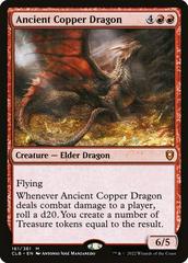 Card Front | Ancient Copper Dragon Magic Commander Legends: Battle for Baldur's Gate