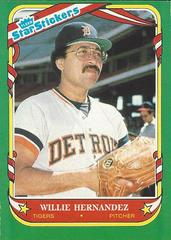 Willie Hernandez Baseball Cards 1987 Fleer Star Stickers Prices