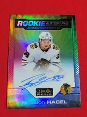 Brandon Hagel [Rainbow Color Wheel] Hockey Cards 2020 O Pee Chee Platinum Rookie Autographs Prices
