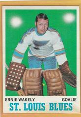 Ernie Wakely Hockey Cards 1970 Topps Prices