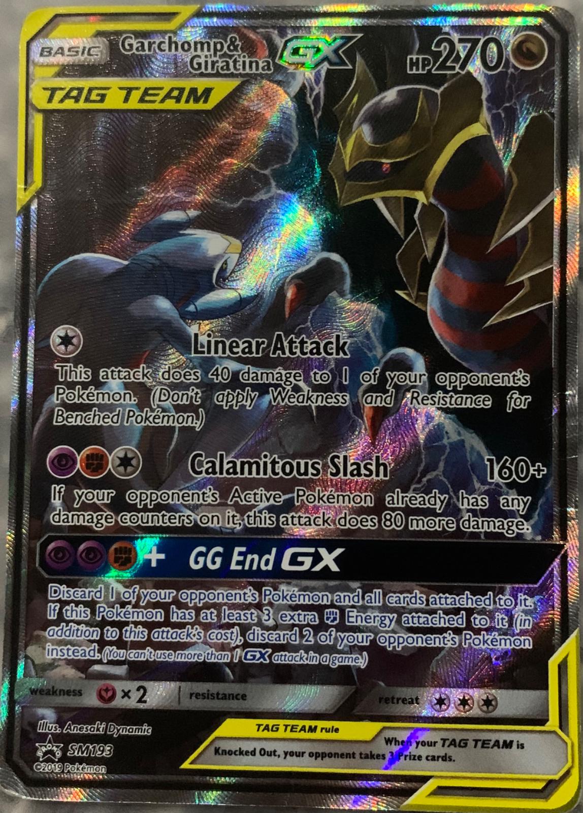 Garchomp & Giratina GX #SM193 Prices | Pokemon Promo | Pokemon Cards