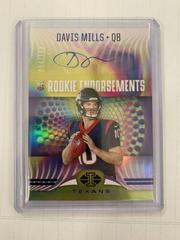 Davis Mills Football Cards 2021 Panini Illusions Rookie Endorsements Autographs Prices