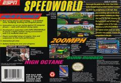 ESPN Speed World - Back | ESPN Speed World Super Nintendo
