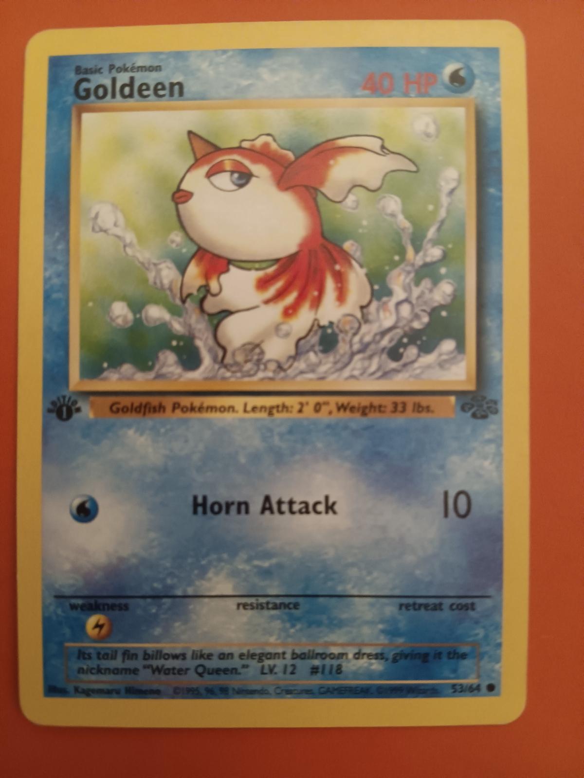 Goldeen [1st Edition] #53 Pokemon Jungle