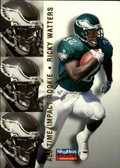 Ricky Watters #115 Football Cards 1996 Skybox Impact Rookies Prices
