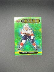 Anton Lundell [Green] Hockey Cards 2021 Upper Deck Dazzlers Prices