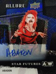 Abadon [Autograph Blue] Wrestling Cards 2022 Upper Deck Allure AEW Prices