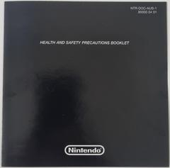 Health And Safety Precautions Booklet | Drawn To Life: Collection PAL Nintendo DS