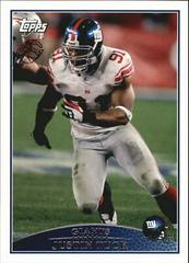 Justin Tuck #23 Football Cards 2009 Topps Prices