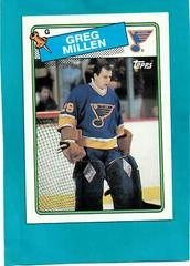Greg Millen #117 Hockey Cards 1988 Topps Prices