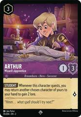 Arthur - Wizard's Apprentice [Foil] Lorcana Rise of the Floodborn Prices