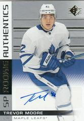 Trevor Moore [Autograph] #122 Hockey Cards 2019 SP Prices
