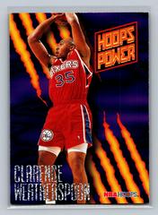 Clarence Weatherspoon Basketball Cards 1995 Hoops Power Palette Prices