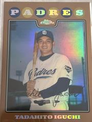 Tadahito Iguchi [Bronze Chrome] #52 Baseball Cards 2008 Topps Chrome Prices