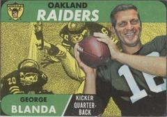 George Blanda Football Cards 1968 Topps Prices