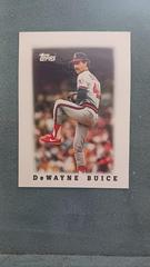 DeWayne Buice #4 Baseball Cards 1988 Topps Mini League Leaders Prices