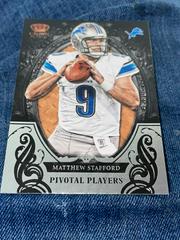 mathew stafford #15 Football Cards 2012 Panini Crown Royale Pivotal Players Prices