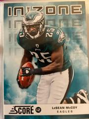 LeSean McCoy Football Cards 2012 Panini Score in the Zone Prices