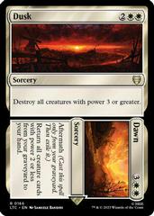 Dusk Dawn #166 Magic Lord of the Rings Commander Prices