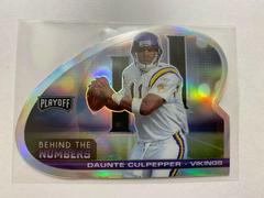 Daunte Culpepper [Die Cut] #BTN-DCU Football Cards 2021 Panini Playoff Behind the Numbers Prices