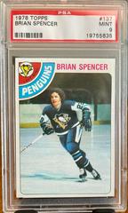 Brian Spencer #137 Hockey Cards 1978 Topps Prices