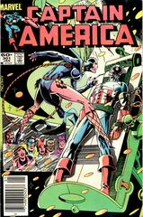 Captain America [Jeweler] #301 (1985) Comic Books Captain America Prices