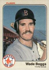 Wade Boggs #179 Baseball Cards 1983 Fleer Prices