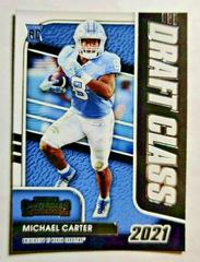 Michael Carter #30 Football Cards 2021 Panini Contenders Draft Picks Class Prices