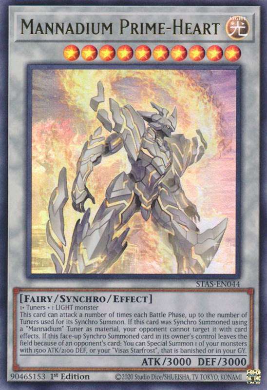 Mannadium Prime-Heart STAS-EN044 YuGiOh 2 Player Starter Set