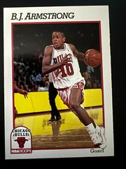 B.J. Armstrong Basketball Cards 1991 Hoops Prices