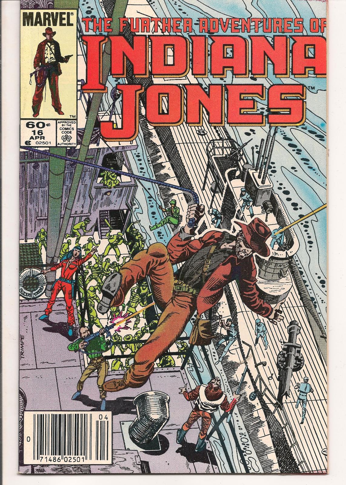 Further Adventures Of Indiana Jones [Newsstand] #16 (1984) Comic Books Further Adventures of Indiana Jones