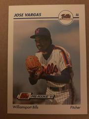Jose Vargas #645 Baseball Cards 1991 Impel Line Drive Pre Rookie AA Prices