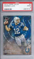 Andrew Luck #7 Football Cards 2014 Topps Valor Prices