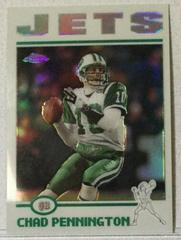 Chad Pennington [Refractor] Football Cards 2004 Topps Chrome Prices