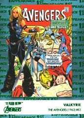 Valkyrie [Green Foil] Marvel 2022 Ultra Avengers 1st Appearances Prices