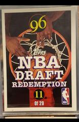 Redemption Card #11 Basketball Cards 1996 Topps Draft Redemption Prices