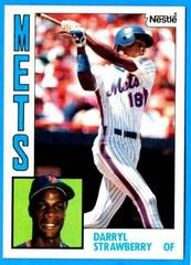 Darryl Strawberry #182 Baseball Cards 1984 Topps Nestle Prices