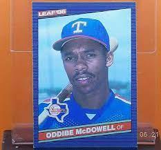 Oddibe McDowell #46 Baseball Cards 1986 Leaf Prices