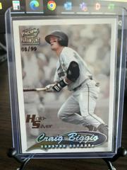 Craig Biggio Holo-Silver #103 Baseball Cards 1999 Pacific Prices