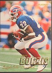 Jeff Burris #56 Football Cards 1997 Fleer Prices