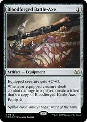 Bloodforged Battle-Axe #349 Magic March of the Machine Commander Prices