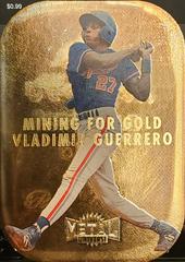 Vladimir Guerrero #4 Baseball Cards 1997 Metal Universe Mining for Gold Prices