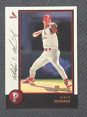 Matt Morris #28 Baseball Cards 1998 Bowman Prices