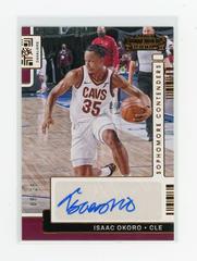 Isaac Okoro [Bronze] Basketball Cards 2021 Panini Contenders Sophomore Autographs Prices