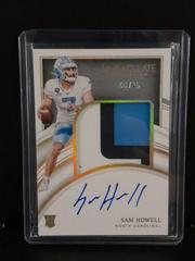 Sam Howell [Gold] #RA-SHO Football Cards 2022 Panini Immaculate Collegiate Rookie Autographs Prices